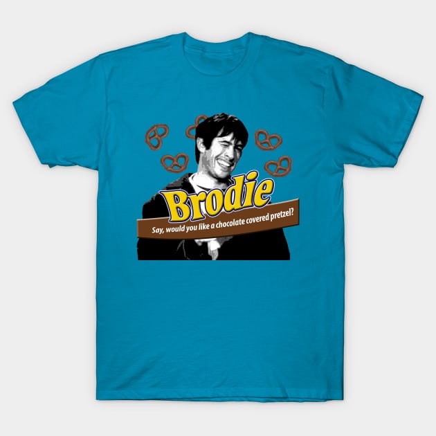 Brodie's Chocolate Covered Pretzels T-Shirt by jeffale5